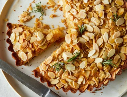 Almond and Honey Cornmeal Cake