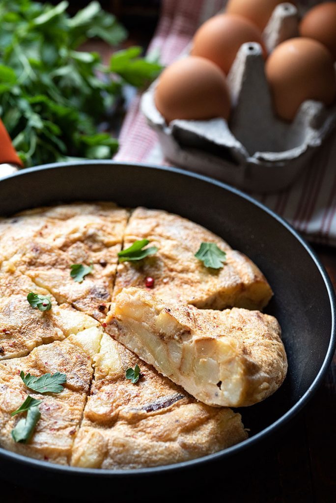 İspanyol Omleti Tortilla nefis ve kolay tarifiyle sizler için Mis