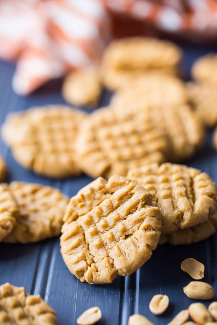 Flourless Peanut Butter Cookies