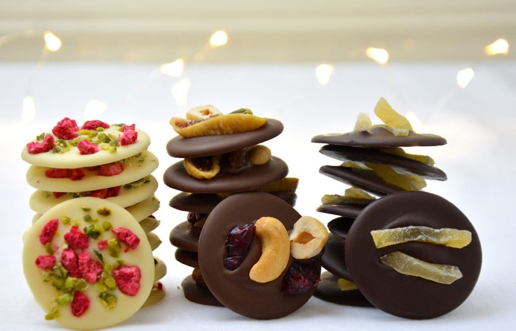 Fransız Çikolata Mendiant Mis Pasta